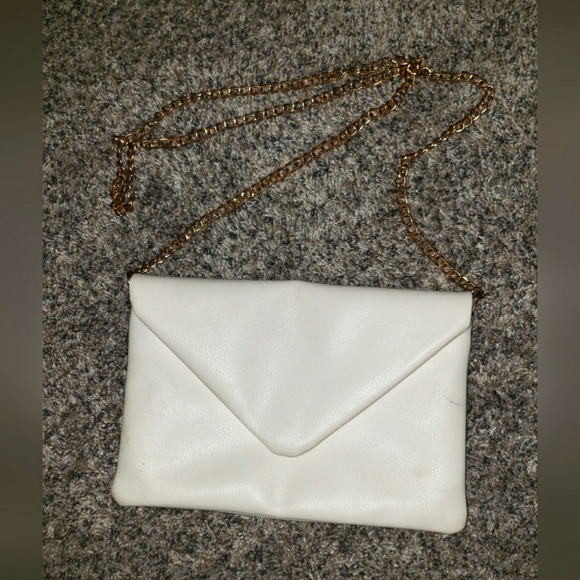 A New Day Faux Leather Snap Closure Envelope Clutch - Picture 1 of 10